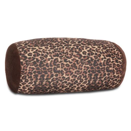 AB Marketer Mooshi Squish Microbead Pillow, Leopard Print 12 Inch Throw