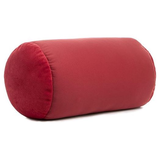 AB Marketer Mooshi Squishy Microbead Throw Pillow, Maroon 14 Inch