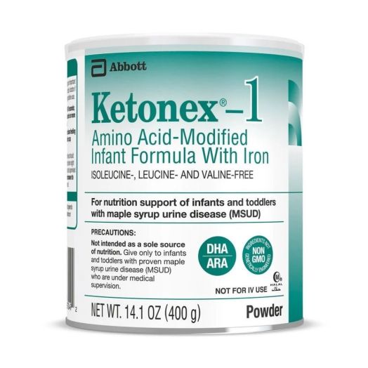 Abbott Nutrition Ketonex-1 Amino Acid-Modified Infant Formula with Iron, 14.1 oz Can
