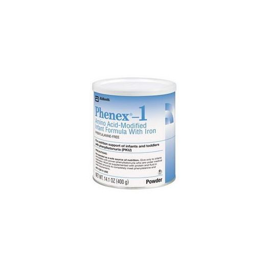 Abbott Nutrition Phenex 1 Amino Acid-Modified Infant Formula with Iron, Powder 14.1 oz Can