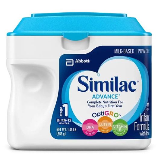 Abbott Nutrition Similac Advance Infant Formula with Iron, 13 fl oz Concentrated Liquid Can
