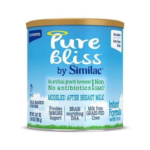 Abbott Similac Pure Bliss Irish Farms Infant Formula Powder, 24.7 oz Can