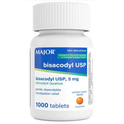 Bisacodyl Tablets 5 Mg 1000