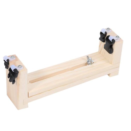 ACKEIVTO Adjustable Paracord Jig Bracelet Maker, Wooden Frame, Brown, 0.1 kg