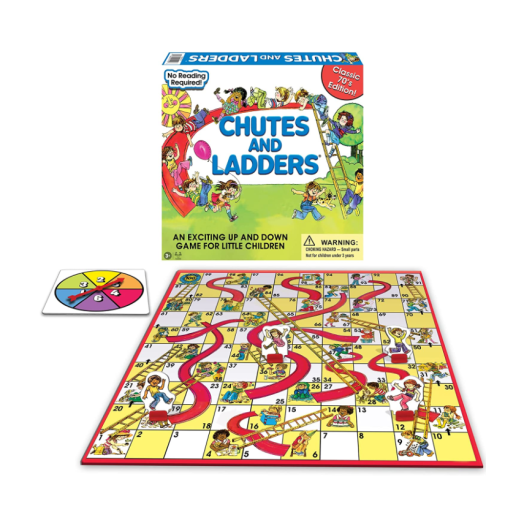 HASBRO GAMING:Chutes and Ladders Board Game