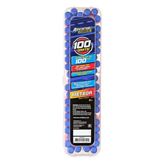 AF Meteor Darts Refill, 100 pack, Indoor/Outdoor, Compatible with All AF and Most Nerf Blasters