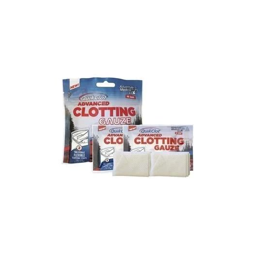 Adventure Medical Kits QuikClot Advanced Clotting Gauze, 3 Inch x 4 Foot