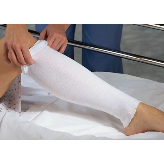 AlbaHealth Stockinette Non-Sterile Tubular Cotton, 6" x 25 yards Flesh Tone