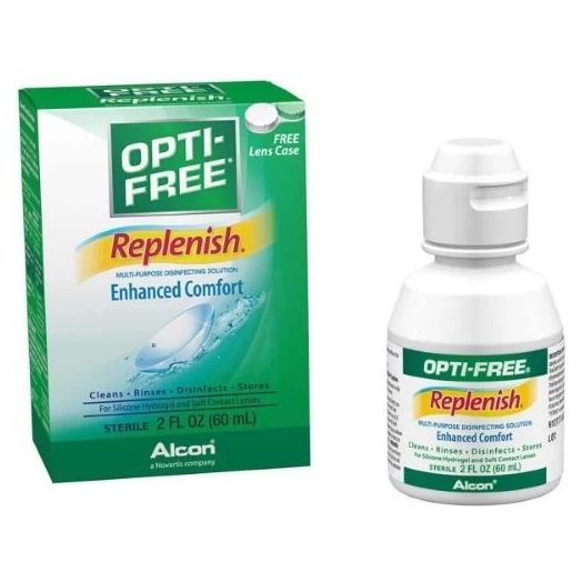 Alcon Opti-Free RepleniSH Multi-Purpose Disinfecting Solution, 4 oz
