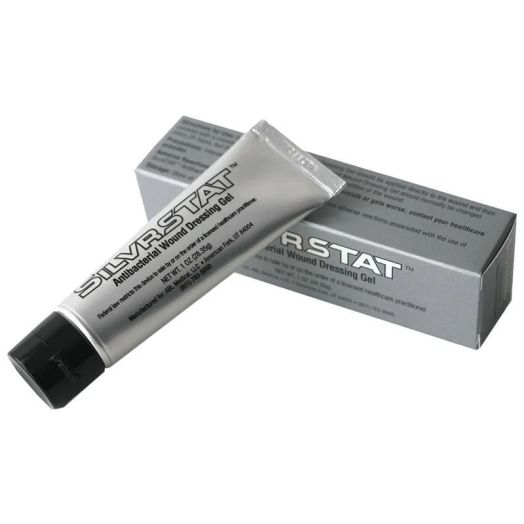 American Biotech Labs Silvrstat Antibacterial Silver Wound Dressing Gel, 3 oz Tube