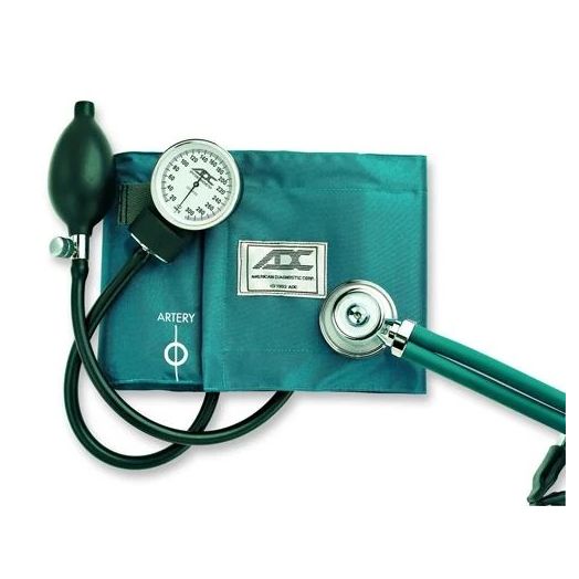 American Diagnostic ADC Pro's Combo II 768, Royal Blue Pocket Aneroid Sphygmomanometer and Stethoscope