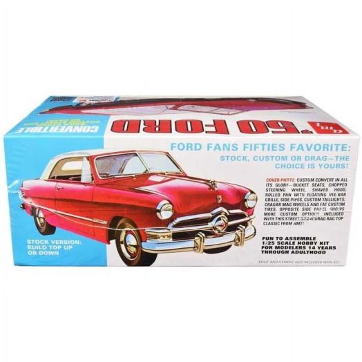 AMT 1950 Ford Convertible Street Rods Edition 1/25 AMT1413 Plastics Car/Truck 1/24-1/25