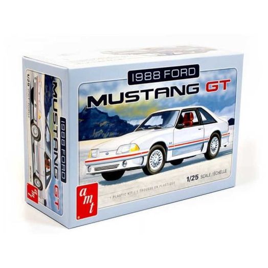 Skill 2 Model Kit 1988 Ford Mustang GT 1/25 Scale Model by AMT