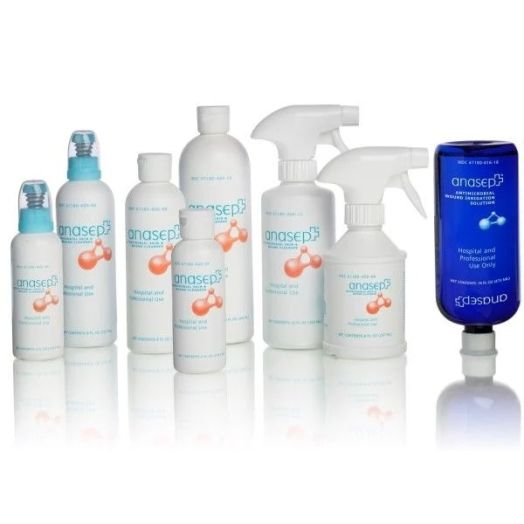 Anacapa Technologies Anasept Antimicrobial Skin and Wound Cleanser, 15 oz. Bottle