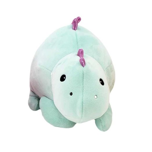Animal Adventure Squeeze with Love 8" Super Puffed Plush - Character Chubbalub Teal Dino