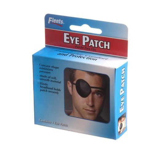 Apothecary Products Flents Eye Patch, Black Convex Unisize