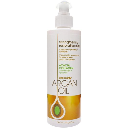 one 'n only Argan Oil Restorative Mask Derived from Moroccan Argan Trees, 8.5 Ounce