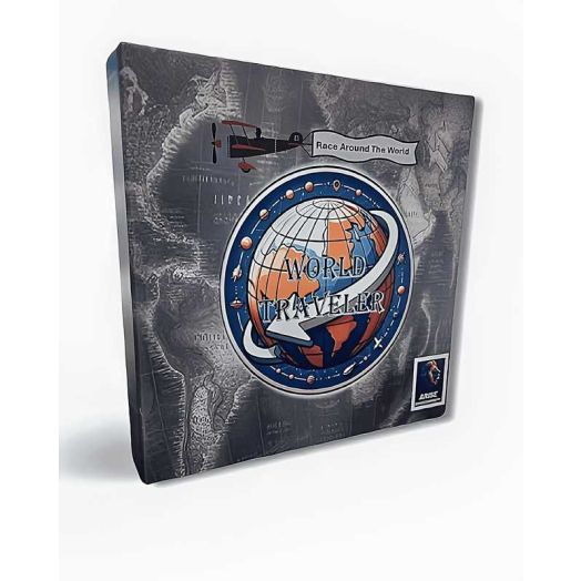 World Traveler Board Game by Arise Entertainment - Family Fun, Classic Game for Ages 12+