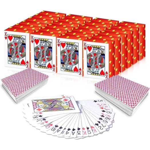 Gamie Mini Playing Cards - 20 Pack Mini Decks (1.5″), Bulk Playing Cards for Kids, Party Card Games, Family Fun, Travel & Classroom Use