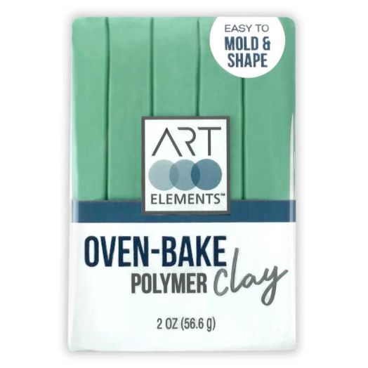 ArtSkills - Art Elements Oven Bake Polymer Clay, 2oz, Seafoam
