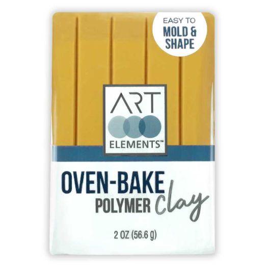 ArtSkills - Art Elements Oven Bake Polymer Clay, 2oz, Camel