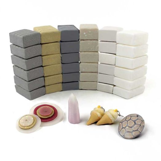 ArtSkills Art Elements Polymer Clay Pack, Special Effects Oven Bake Clay, 36 oz