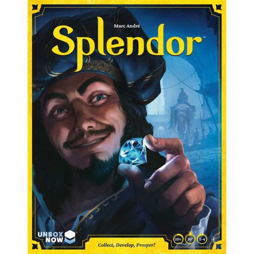 Splendor Strategy Board Game for Ages 10 and up, from Asmodee
