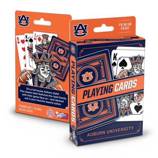 YouTheFan NCAA Auburn Tigers Classic Series Playing Cards