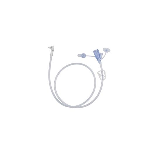 AVANOS MIC-KEY Continuous Feed Extension Set, 24 Inch 2 Port Y SECUR-LOK