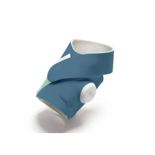 Owlet Accessory Fabric Sock for Smart Sock 3 Baby Monitor, Fits Babies 0 to 18 Months, Bedtime Blue (Sensor and Base Station Not Included) | Owlet