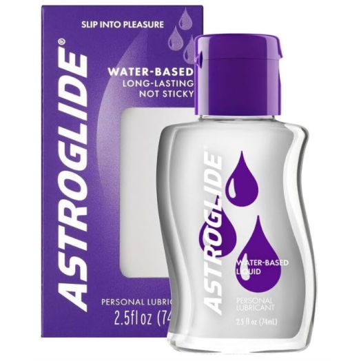 Astroglide Water Based Lube (2.5oz), Liquid Personal Lubricant