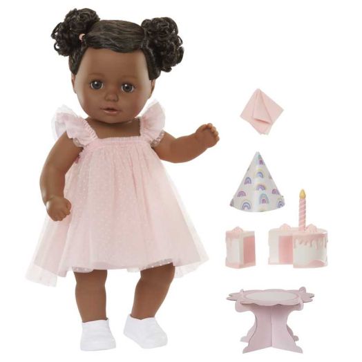Baby Born Birthday Baby Doll Harper - Dark Brown Eyes, Kids Ages 3+