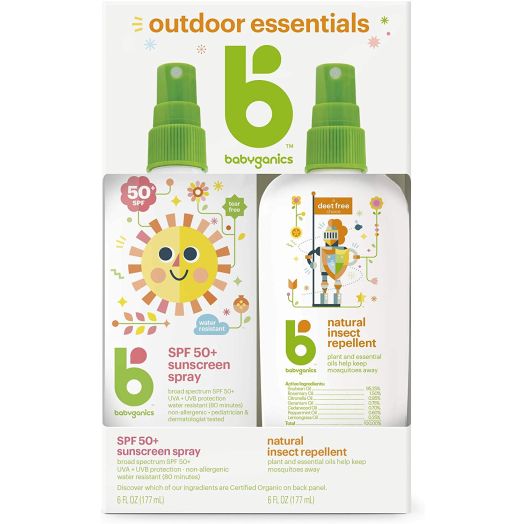 Babyganics Sunscreen Spray & Bug Spray SPF 50