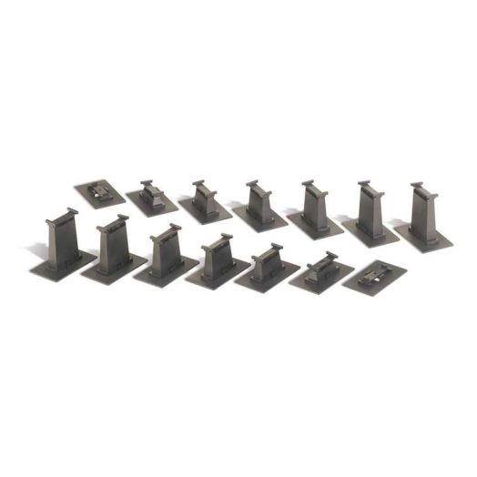 Bachmann Trains HO Scale 14 Piece E-Z Track Graduated Pier Set