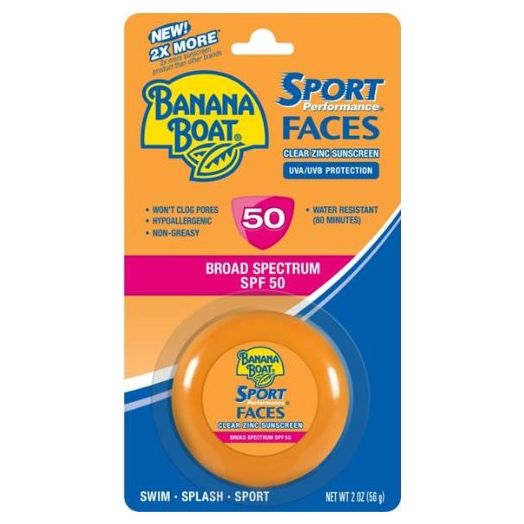 Sport Performance Faces Clear Zinc Sunscreen SPF 50