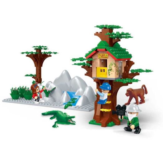 BanBao Safari Treehouse Playset