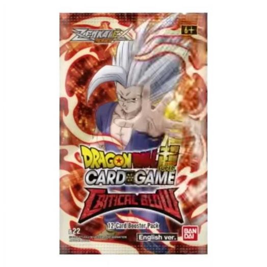 Bandai Dragon Ball Super Trading Cards - Zenkai Series Critical Blow B22 - PACK (12 Cards)