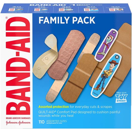 Band-Aid Variety Pack, 110 Count