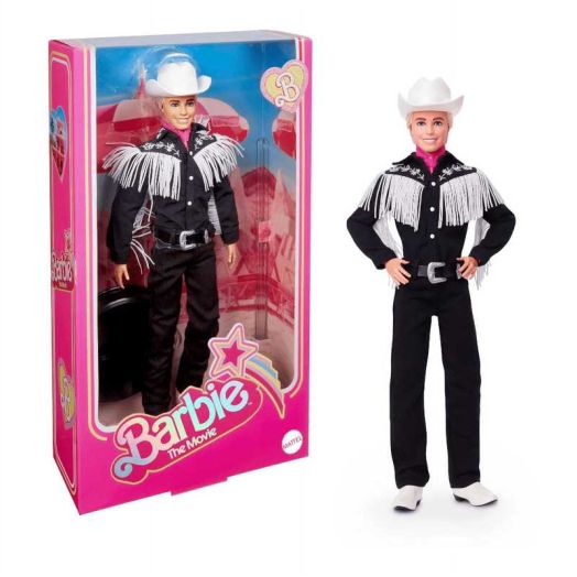 Barbie Collectible Poseable Dolls with Pink Bandana, Blonde, 1.03 lbs