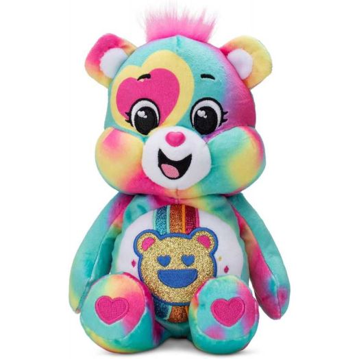 Care Bears Good Vibes Bear Plush (Glitter)