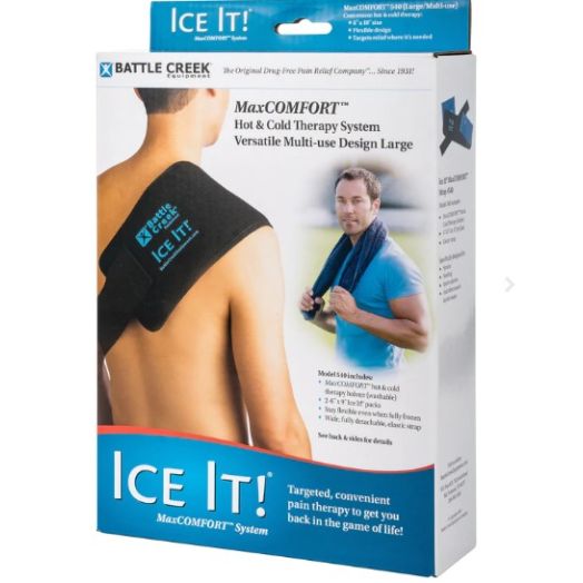 Battle Creek Ice It! MaxCOMFORT System, Large 6 x 18 Inch Multi-Use Cold Therapy