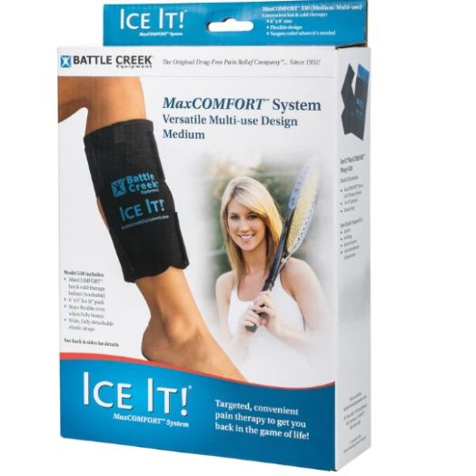 Battle Creek Ice It! MaxCOMFORT System, 6 x 9 Inch Medium Multi-Use Cold Therapy Kit