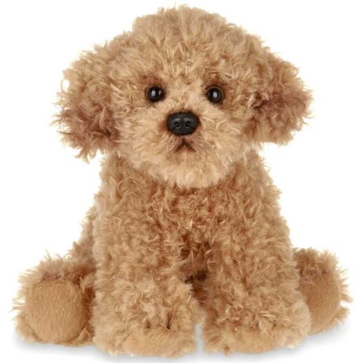 Bearington Lil' Doodles Small Plush Labradoodle Stuffed Animal Puppy Dog, 6.5 inch
