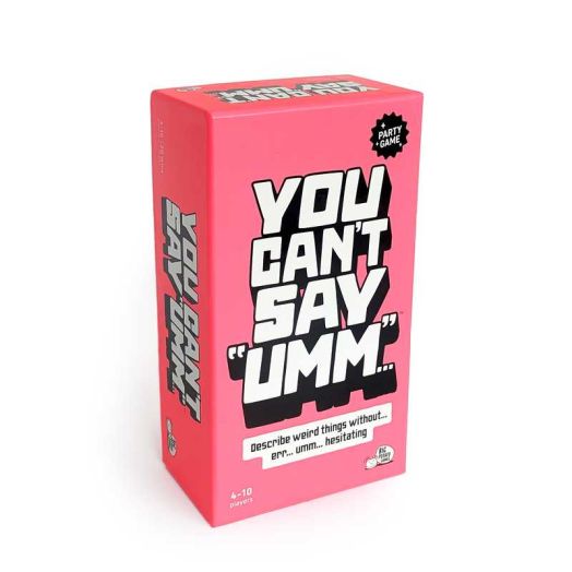 Big Potato Games You Cant Say Umm Board Game, Ages 10 and Up, 4+ Players