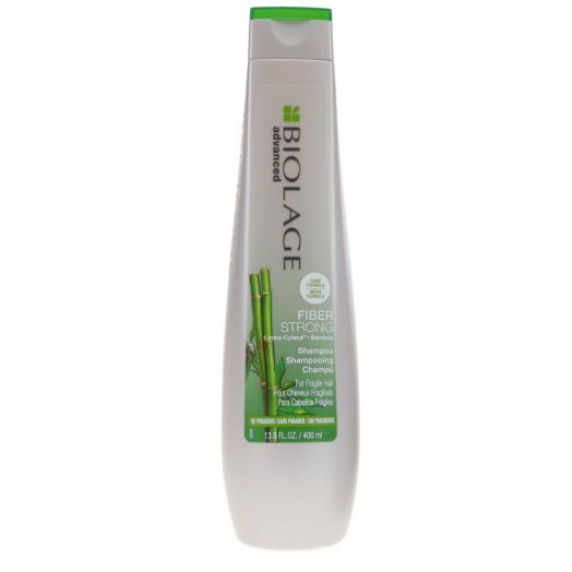 Biolage by matrix advanced fiberstrong intra-cylane + bamboo shampoo, 13.5 fl oz