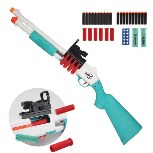 Foam Dart Blasters 30-inch Soft Darts Shell Ejecting Design for Indoor and Outdoor Play 14+ Years