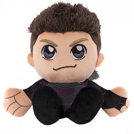 Bleacher Creatures Marvel Hawkeye 8" Kuricha Sitting Plush- Soft Chibi Inspired Toy