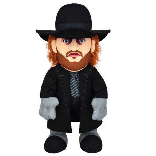 Bleacher Creatures WWE The Undertaker 10" Plush Figure - A Wrestling Superstar for Play or Display