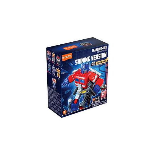 Blokees Transformers Shiny Version 02 Shining 1985 Mystery Pack (1 RANDOM Model Kit Figure)