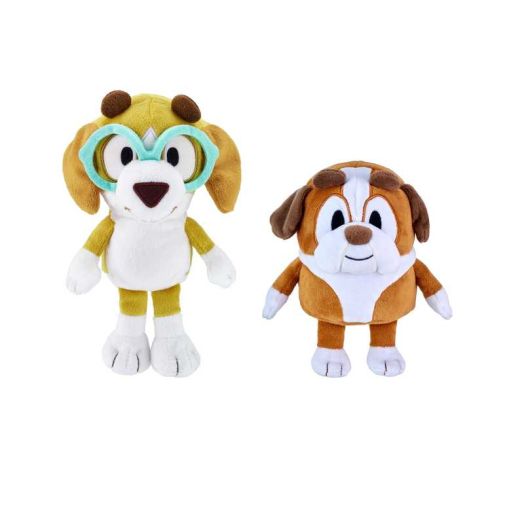 Bluey Friends - Winton and Honey Stuffed Plush Bundle for Kids